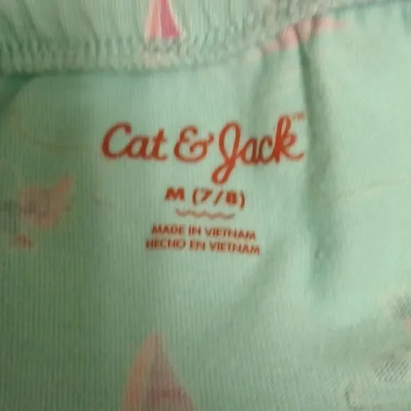🩷CAT & JACK SIZE M 7/8 Mint Green GIRLS Sundress - Picture 7 of 7